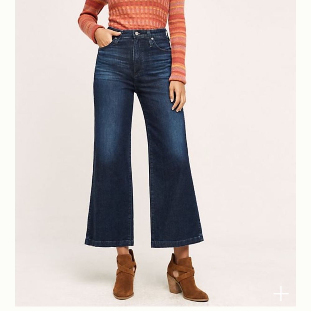 AG Denim Ultra High-Rise Yvette Jeans